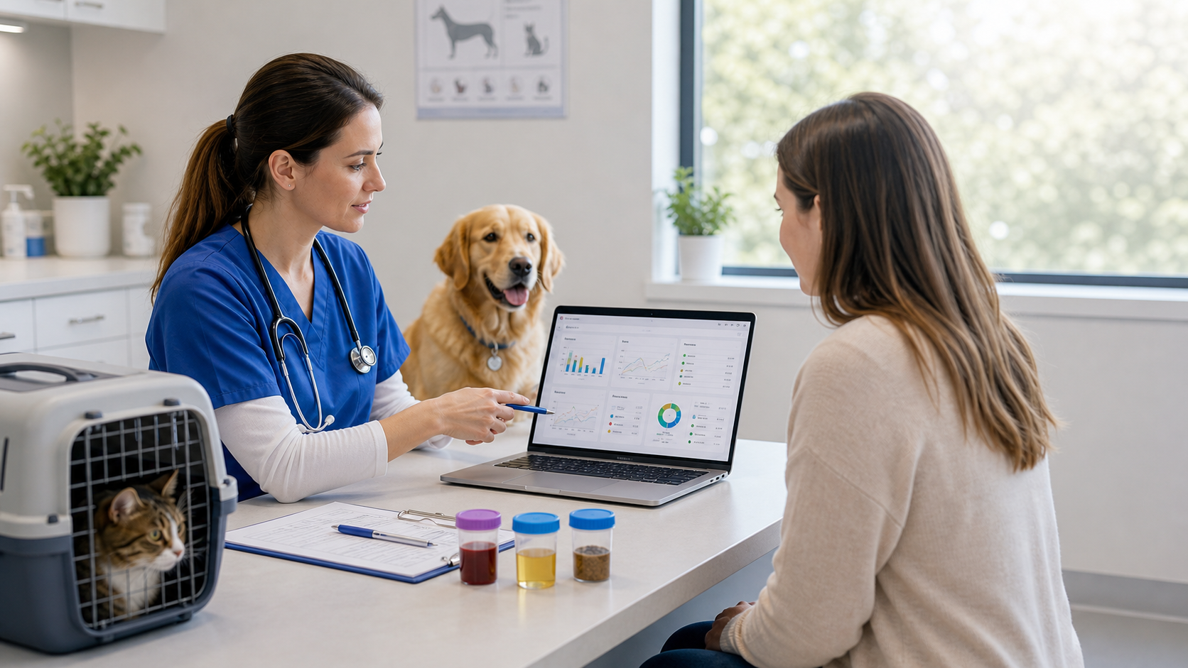 Veterinary Clinical Decision Support Software: AI Support for Lab Result Review and Treatment Planning